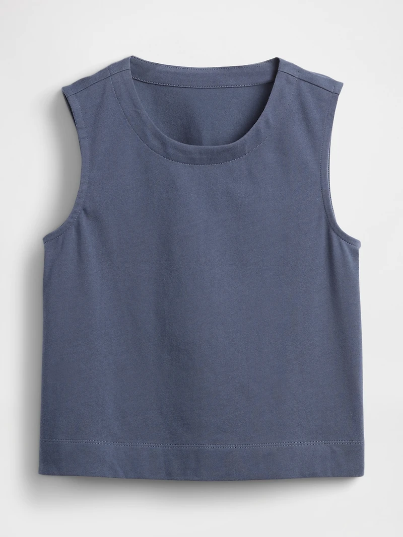 Heavyweight Organic Cotton Shell Tank Top