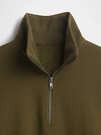 Heavyweight Oversized Quarter-Zip Pullover