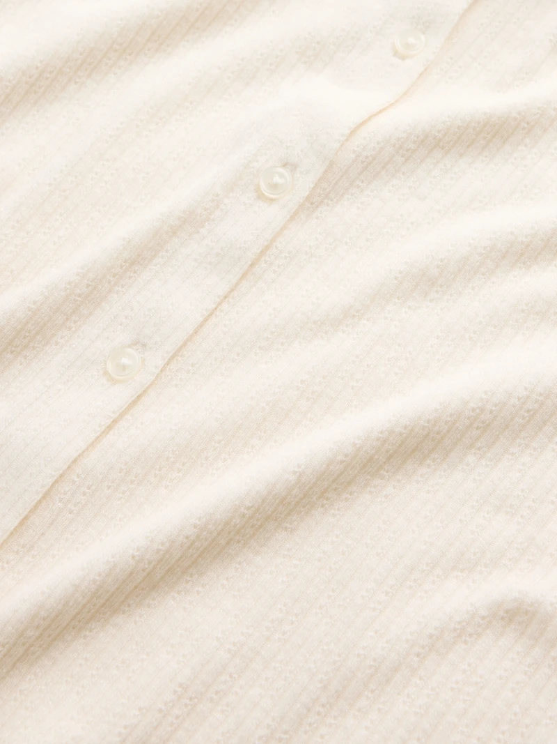 Pointelle Cardigan
