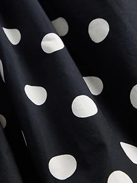 Poplin Bubble Mini Dress