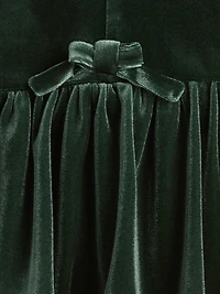 Baby & Toddler Velour Bow Top