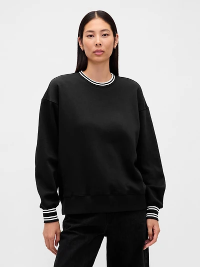 VintageSoft Oversized Tunic Sweatshirt