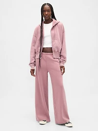 VintageSoft Full-Zip Wedge Hoodie