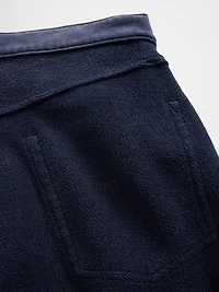 Heavyweight French Terry Wide-Leg Sweatpant Jeans