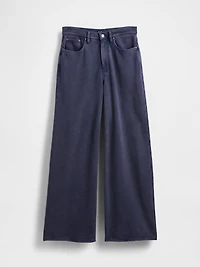 Heavyweight French Terry Wide-Leg Sweatpant Jeans