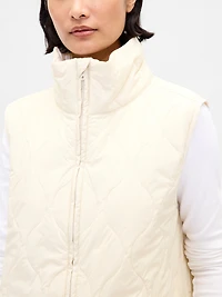 Recycled Lightweight Quilted Puffer Vest