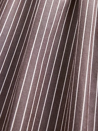 Poplin Drop-Waist Maxi Skirt