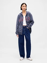 VintageSoft Arch Logo Full-Zip Hoodie