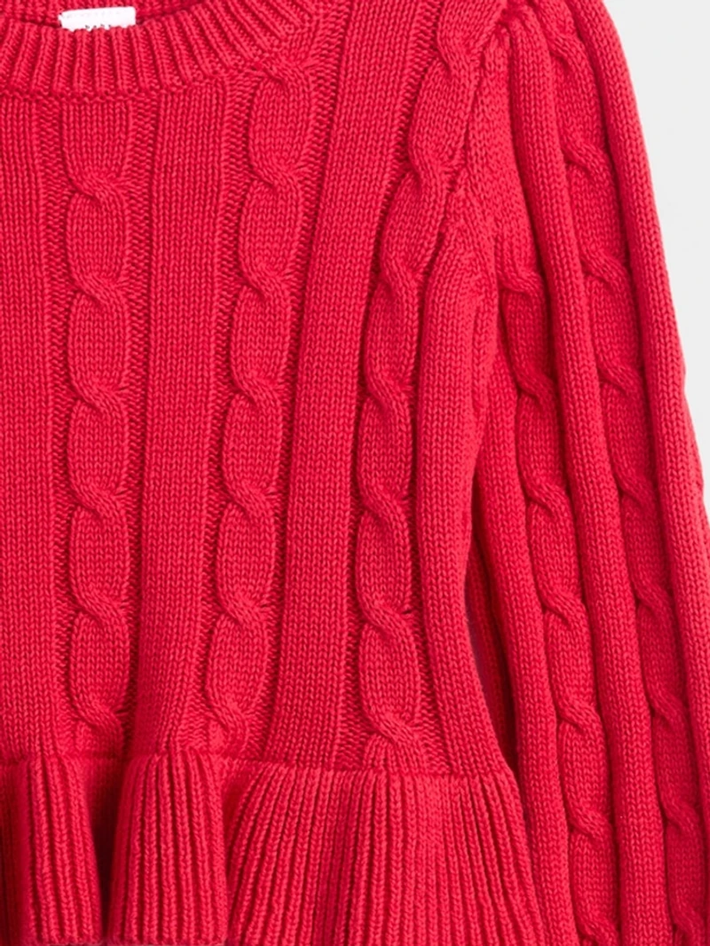 Baby & Toddler Cable-Knit Sweater Set