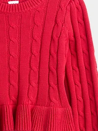 Baby & Toddler Cable-Knit Sweater Set