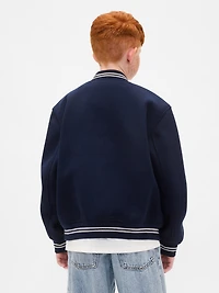 Kids Varsity Logo Bomber Jacket
