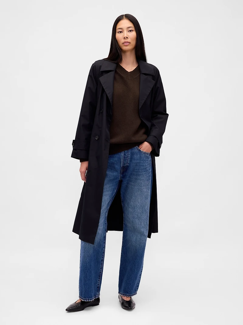 CashSoft Oversized V-Neck Sweater