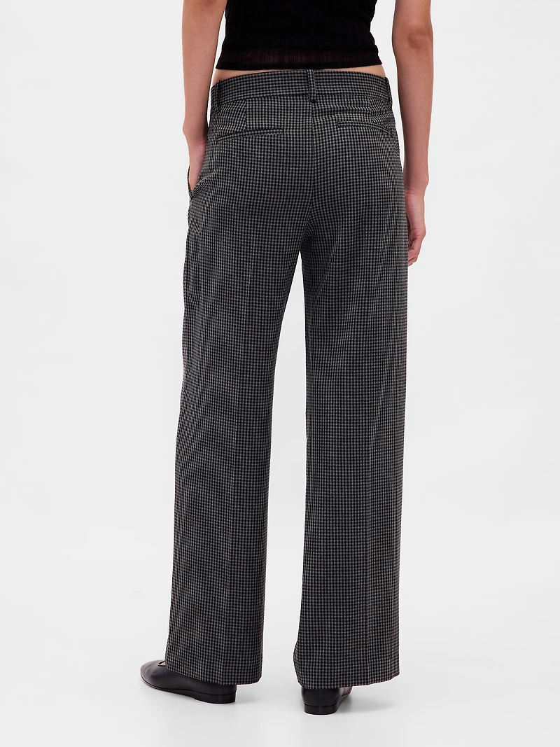 365 Low Rise Pleated Trousers
