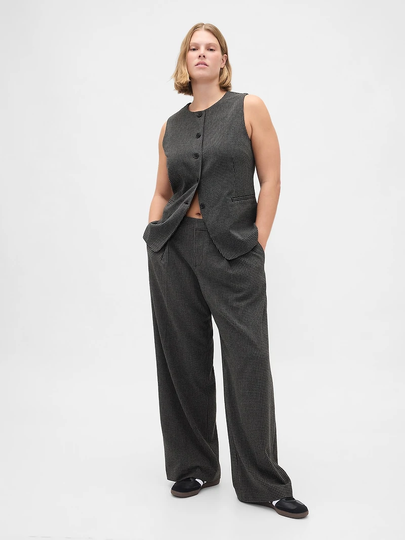 365 Low Rise Pleated Trousers