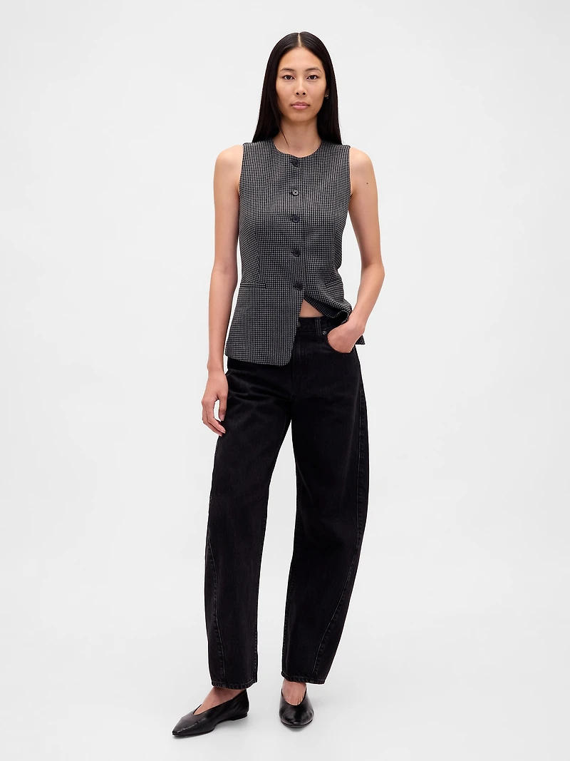 High-Neck Vest