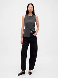 High-Neck Vest