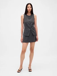 High-Neck Vest