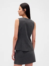 High-Neck Vest