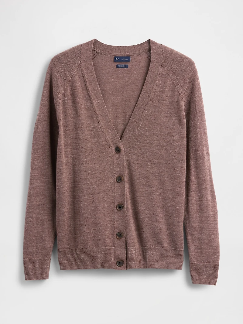 Merino Boyfriend Cardigan