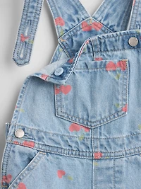 Baby & Toddler Heart Horseshoe Overalls