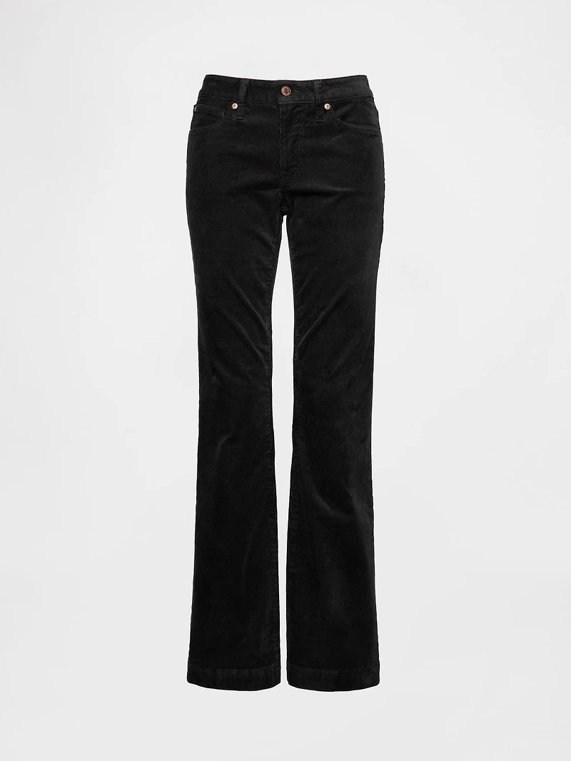 Low Rise Corduroy Long & Lean Pants