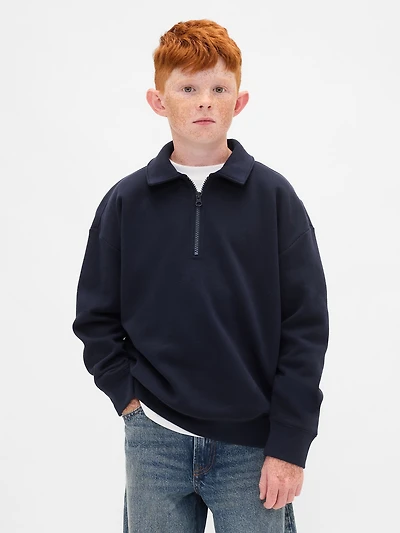 Kids VintageSoft Quarter-Zip Pullover
