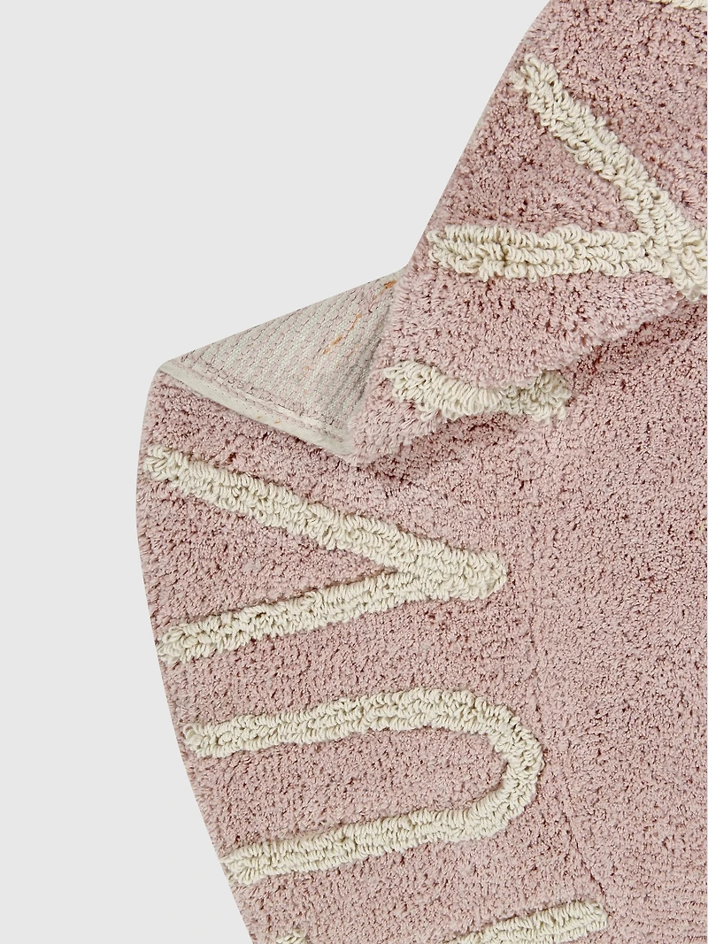 Lorena Canals Washable Rug ABC Natural Black