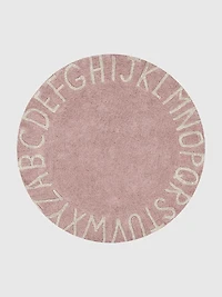 Lorena Canals Washable Rug ABC Natural Black