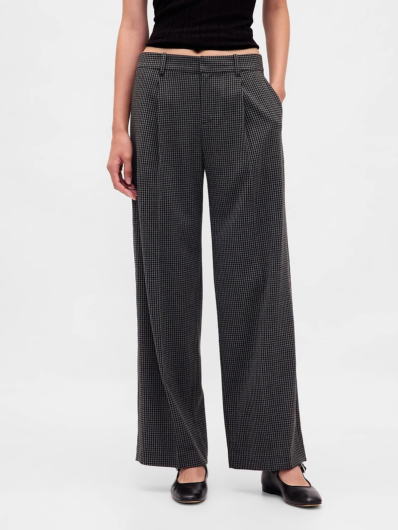 365 Low Rise Pleated Trousers