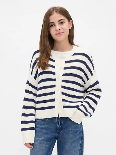 Kids Oversized Cardigan