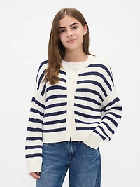 Kids Oversized Cardigan