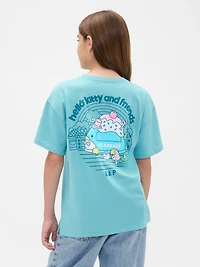 Kids Oversized Graphic T-Shirt