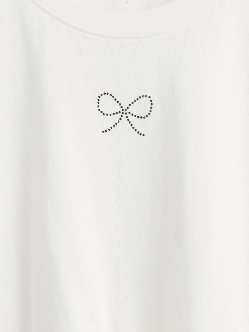 Kids Graphic Peplum T-Shirt