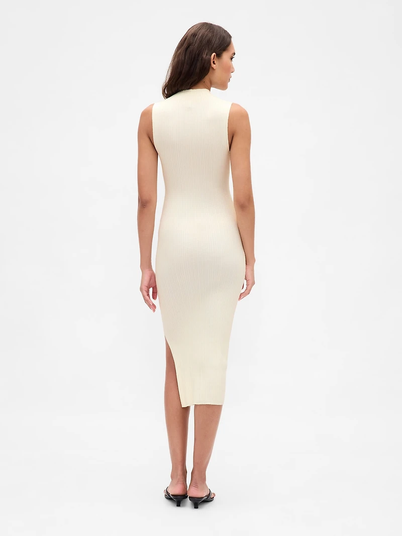 Rib Midi Sweater Dress