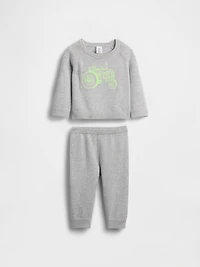 Baby CashSoft Pointelle Outfit Set
