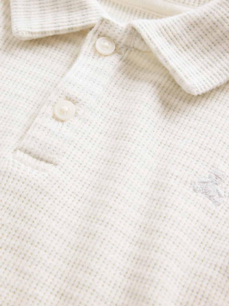 Baby Softspun Waffle Outfit Set