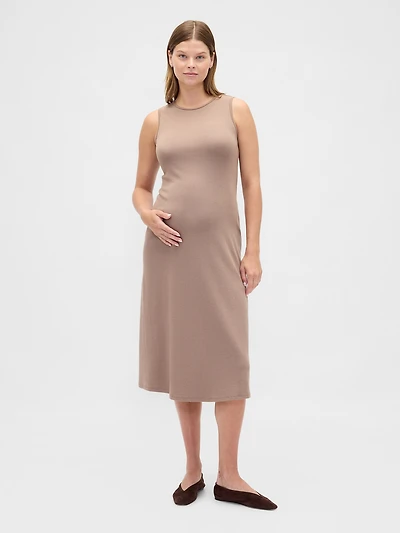 Maternity Modern Rib Dress