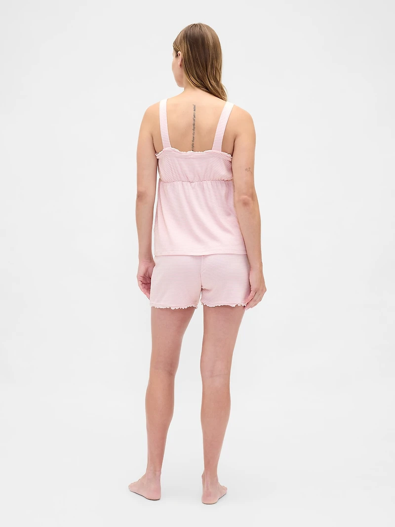 Modal Rib PJ Short Set