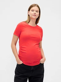 Maternity Modern Crewneck T-Shirt