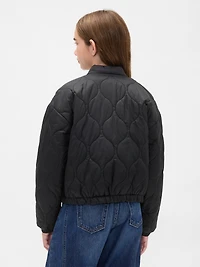 Kids Recycled Lightweight Quilted Puffer Jacket