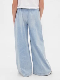 Kids Low Rise Knit Easy Baggy Jeans