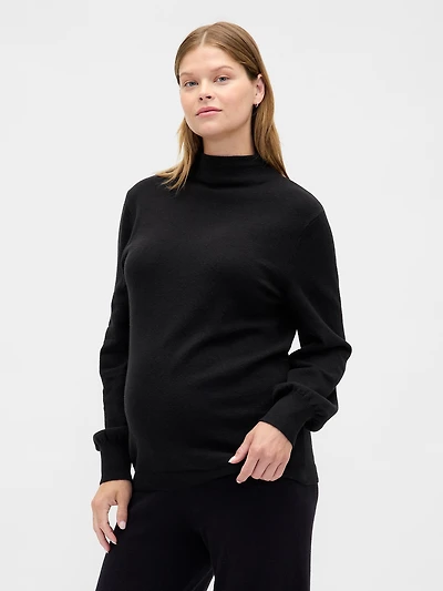 Maternity CashSoft Turtleneck Sweater