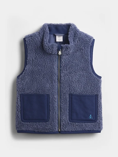 Baby & Toddler Sherpa Utility Vest
