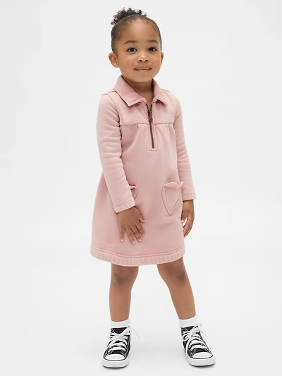 Baby & Toddler VintageSoft Half-Zip Dress