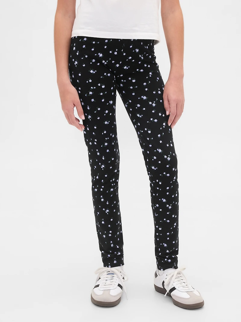 Kids Floral Leggings