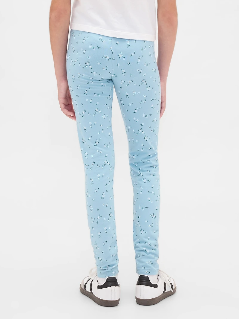 Kids Floral Leggings