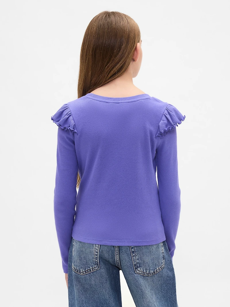 Kids Rib Flutter T-Shirt