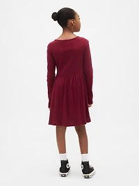 Kids Square-Neck Dress