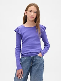 Kids Rib Flutter T-Shirt