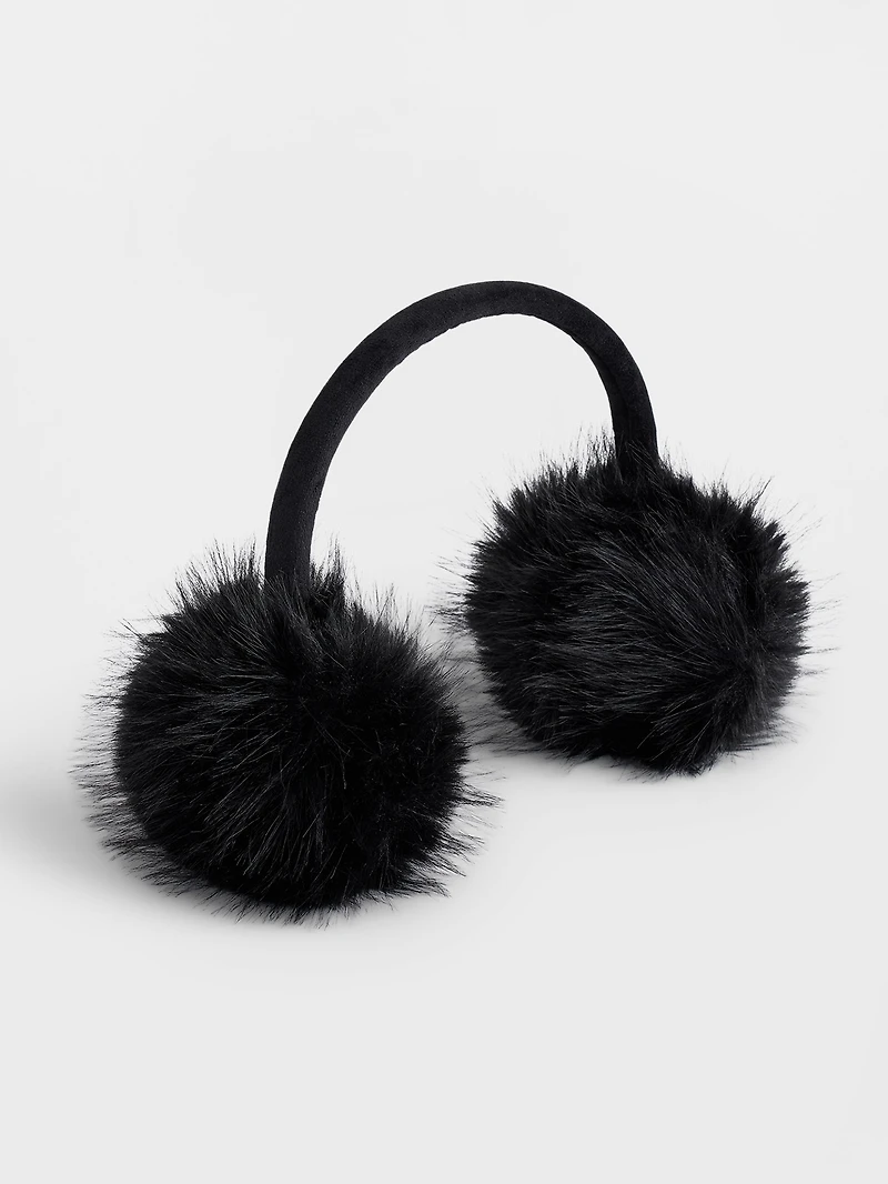 Kids Faux Fur Earmuffs